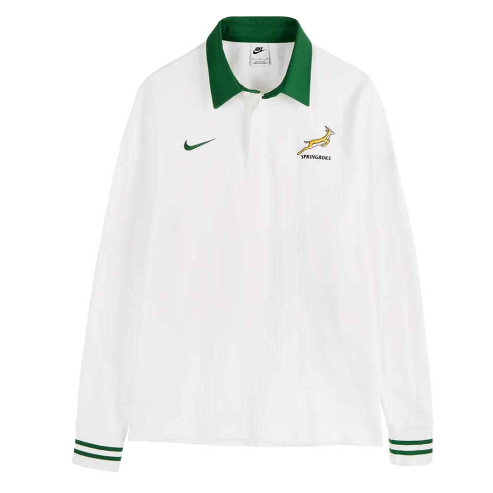 Kid's South Africa Springboks 2026/27 Away Heritage Long Sleeve Shirt