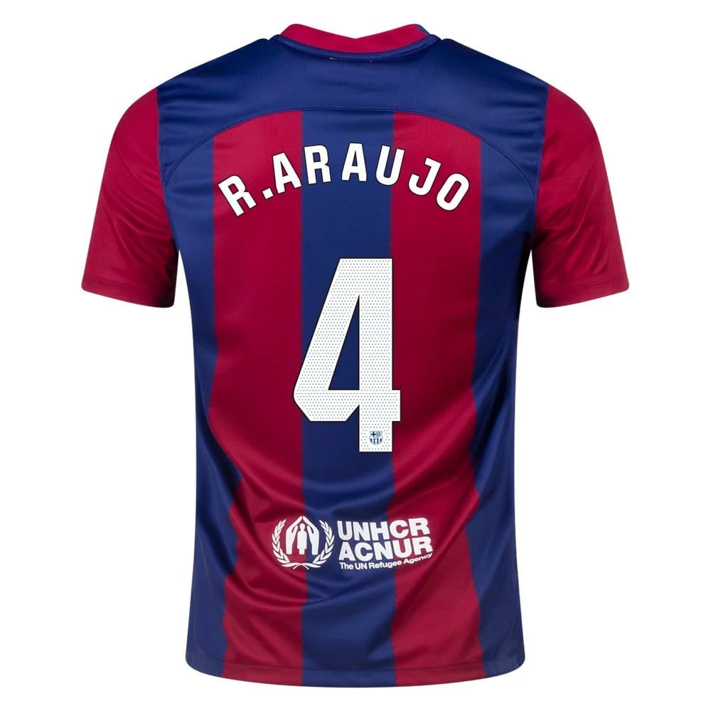 Barcelona #4 Ronald Araujo Heimtrikot 23/24