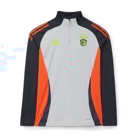Damen SL Benfica 2024/25 Drittes Authentisches Trainings-Langarmtrikot - Grau
