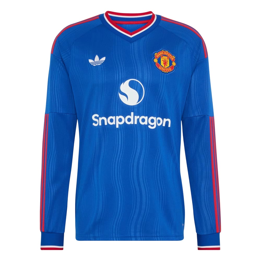 Maglia da Trasferta a Maniche Lunghe Manchester United 2026/27 Bambino