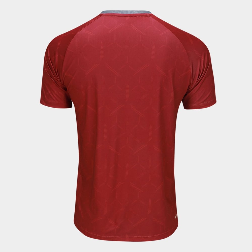 Kinder São Paulo 2025 Dritt Authentisches Trainingsshirt - Rot