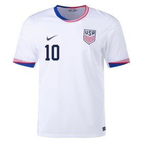 Christian Pulisic #10 USMNT Heimtrikot Copa America 2024