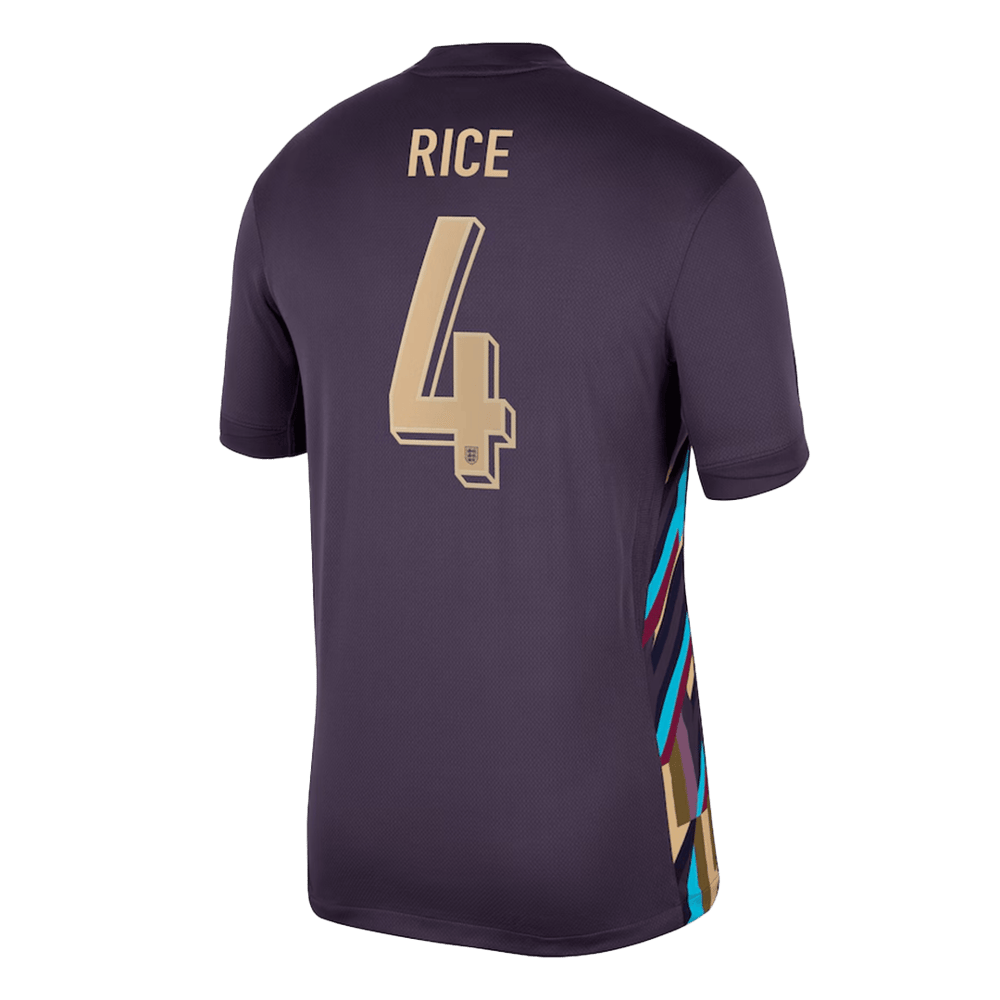 Declan Rice #4 England Auswärtstrikot EURO 2024