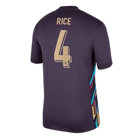 Declan Rice #4 England Auswärtstrikot EURO 2024
