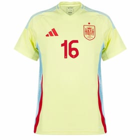 Kinder RODRIGO Spanien 2024/25 Auswärtstrikot