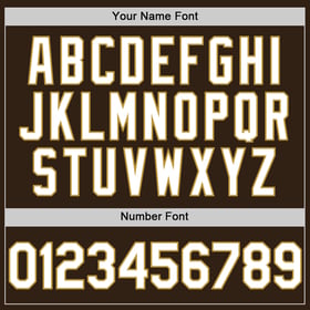 Gold Sleeveless Authentic Baseball White-Old Jersey Custom Brown