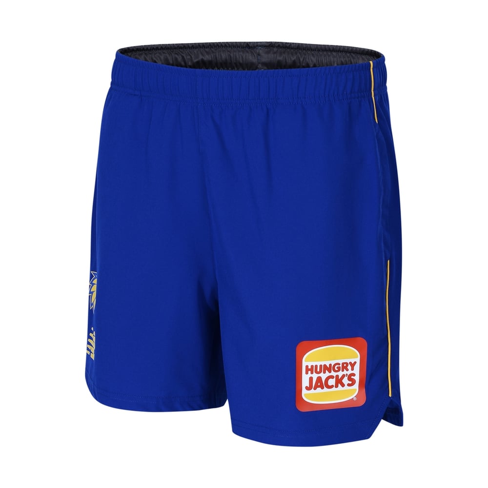 Men's West Coast Eagles 2025 Third Travel Shorts - Blue