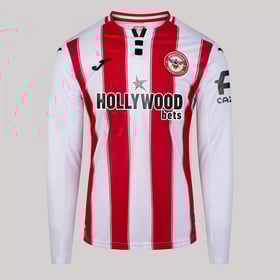 Damen Brentford 2025/26 Heimtrikot mit langen Ärmeln