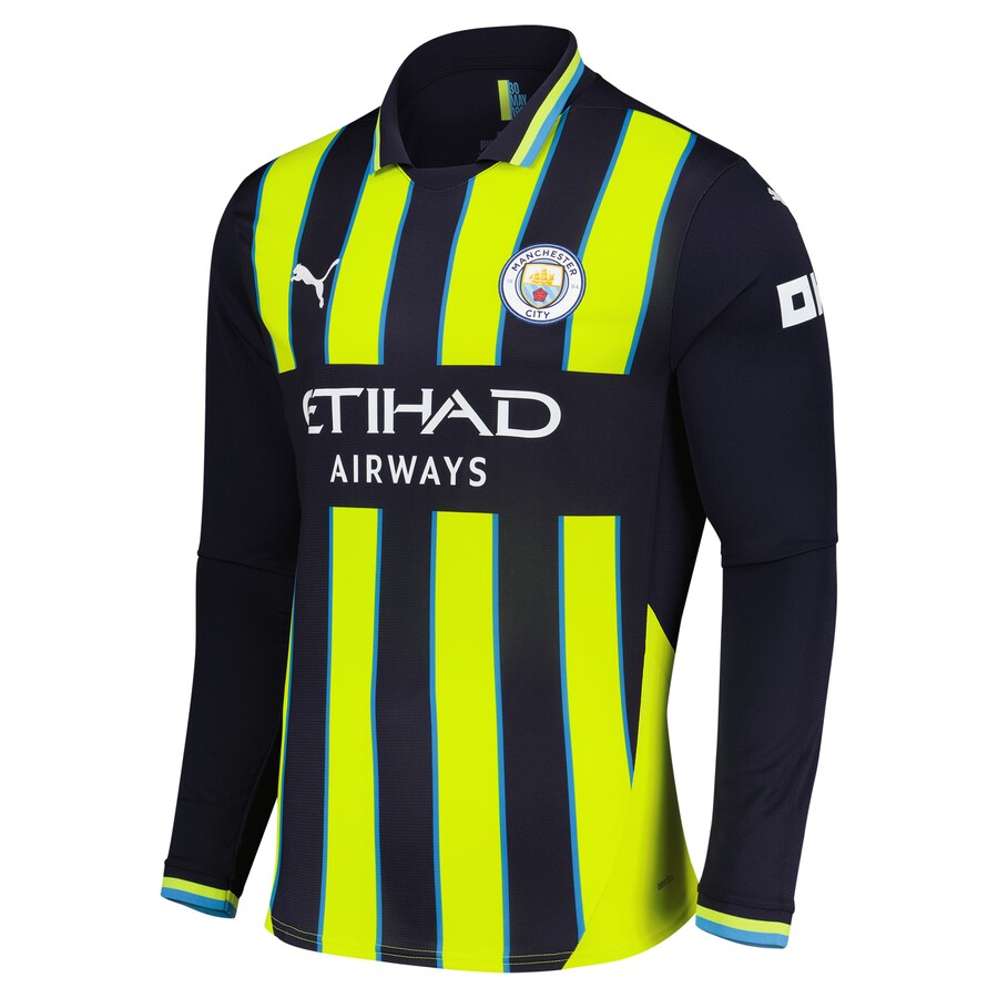 Damen RODRIGO Manchester City 2024/25 Auswärtstrikot Langarm