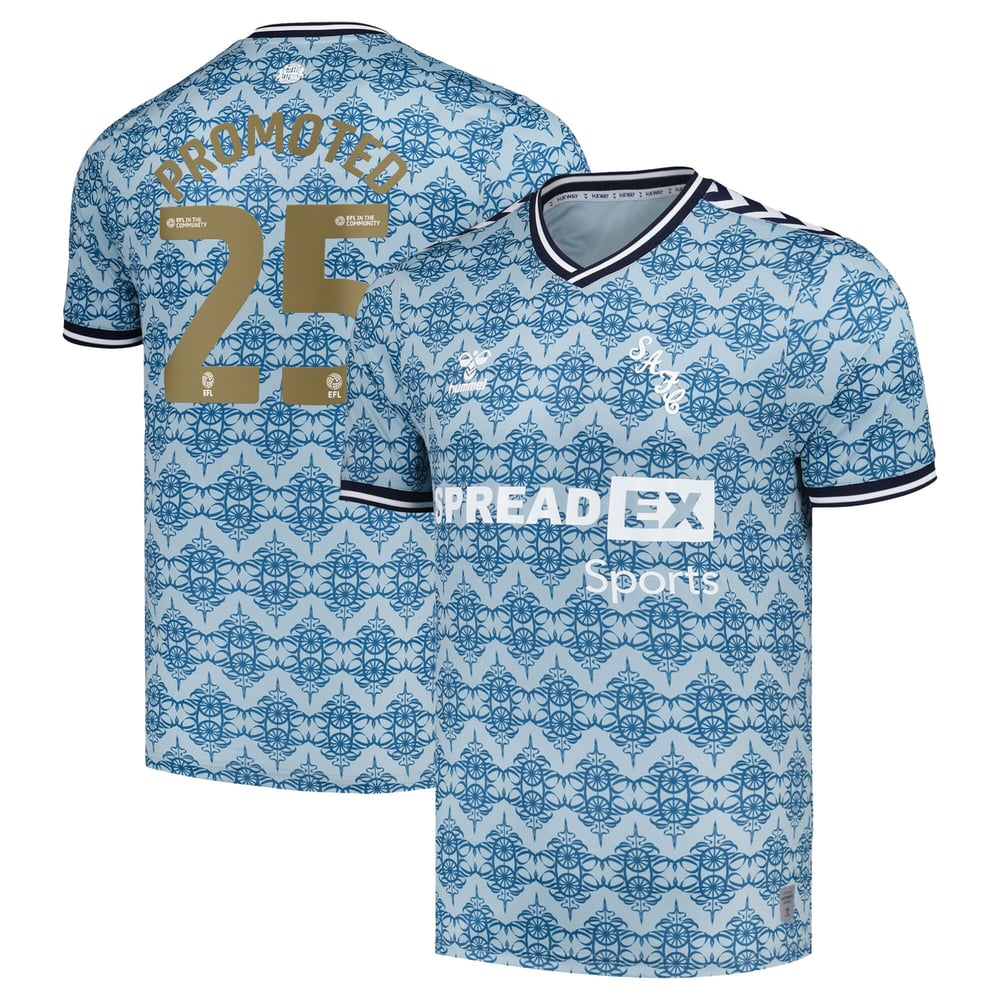 Damen Sunderland 2024/25 Drittes 'Play-Off-Sieger' Trikot – Aufgestiegen 25
