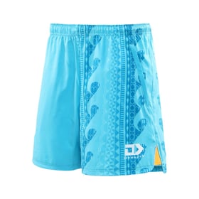 Kid's Moana Pasifika 2025 Third Gym Shorts - Teal