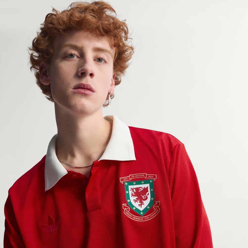 Homme Pays de Galles 2025/26 Maillot Manches Longues 150e Anniversaire