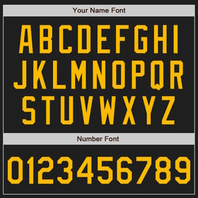 Camiseta de béisbol auténtica personalizada, dorada, negra y a rayas doradas