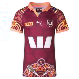 Men's QLD Maroons 2024 Third Indigenous Shirt