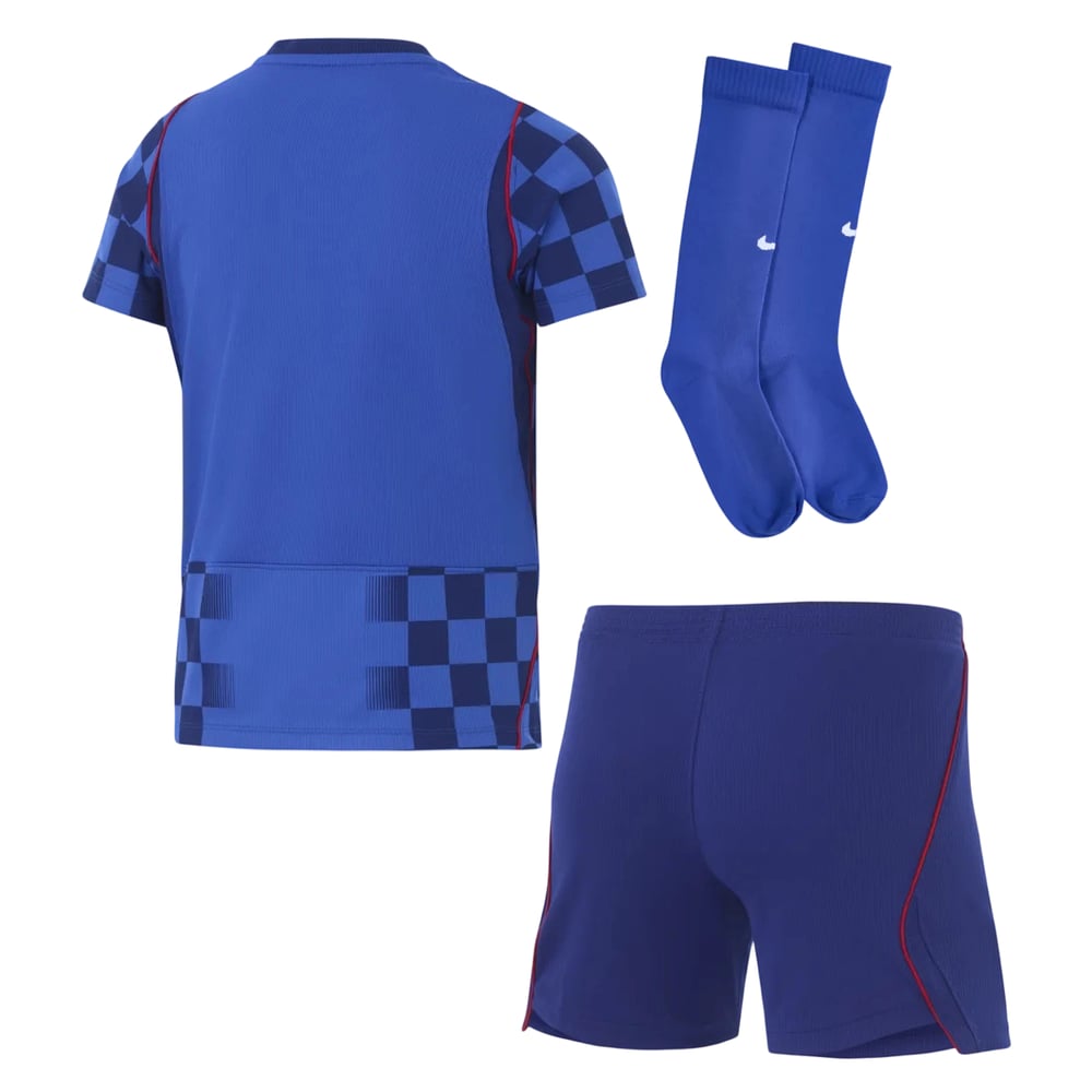 Conjunto infantil Croacia 2026 Copa del Mundo visitante