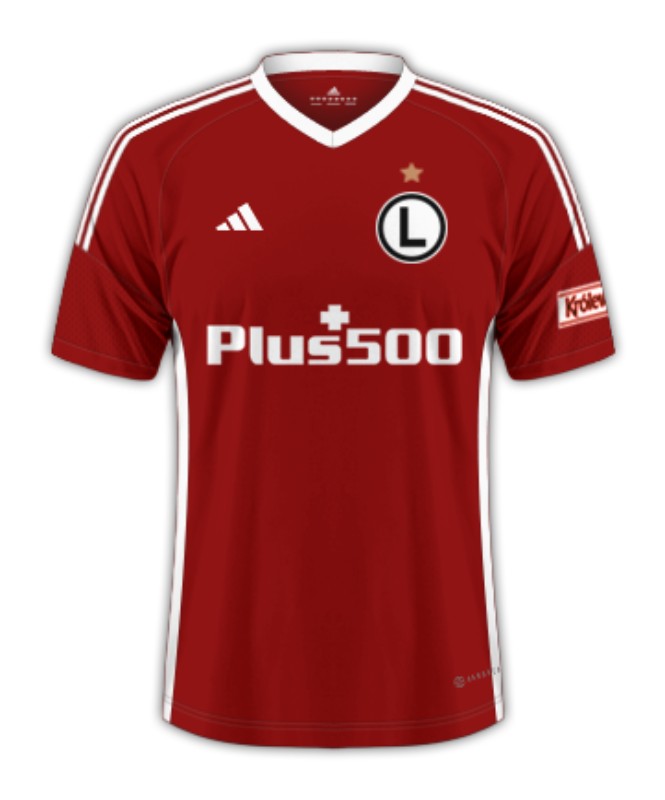 Herren Legia Warszawa 2023/24 Drittes Shirt