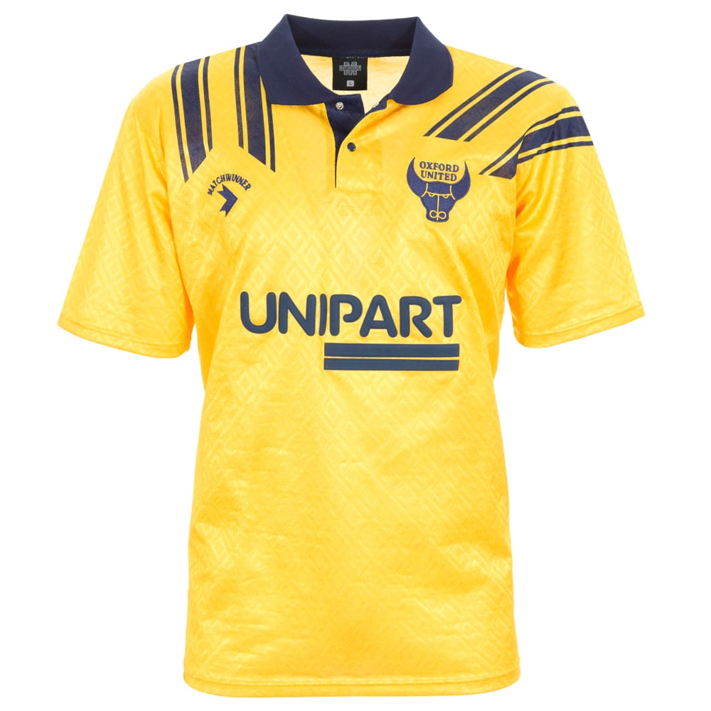 Maillot rétro domicile Oxford United 1991/93 homme