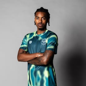 Herren Brentford 2024/25 Dritttrikot Warm-Up Training Authentic - Gr체n