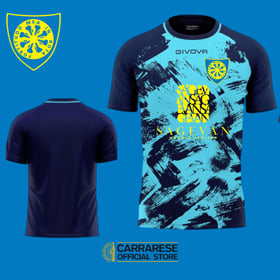 Herren Carrarese 2024/25 Drittes Pre-Match Shirt