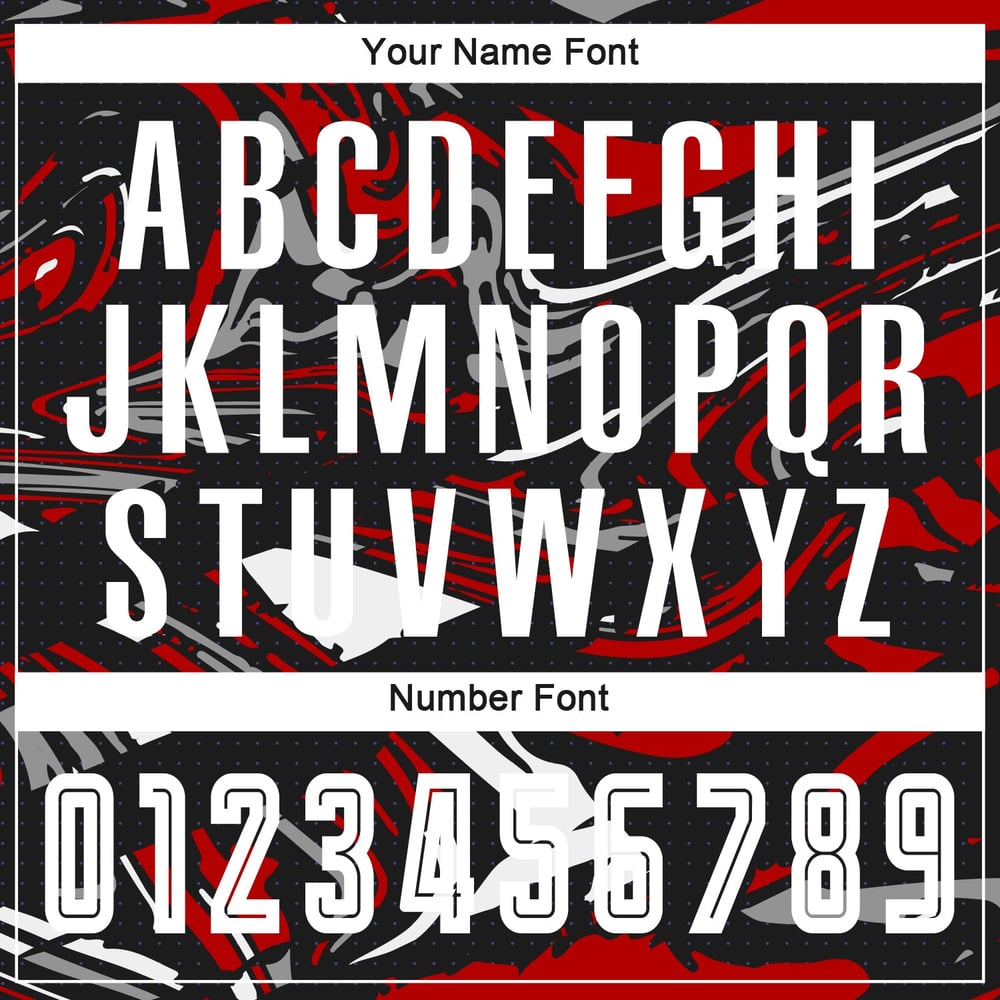 Sublimation Custom Jersey Soccer White-Red Figure Uniform