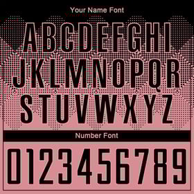 Medium Custom Soccer Jersey Uniform Sublimation Black Pink