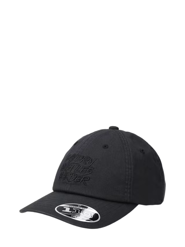 Bayern Munich Hustles Harder Dad Cap - Black