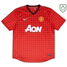 Herren Manchester United 2012/13 Heim Retro Shirt Rooney #10
