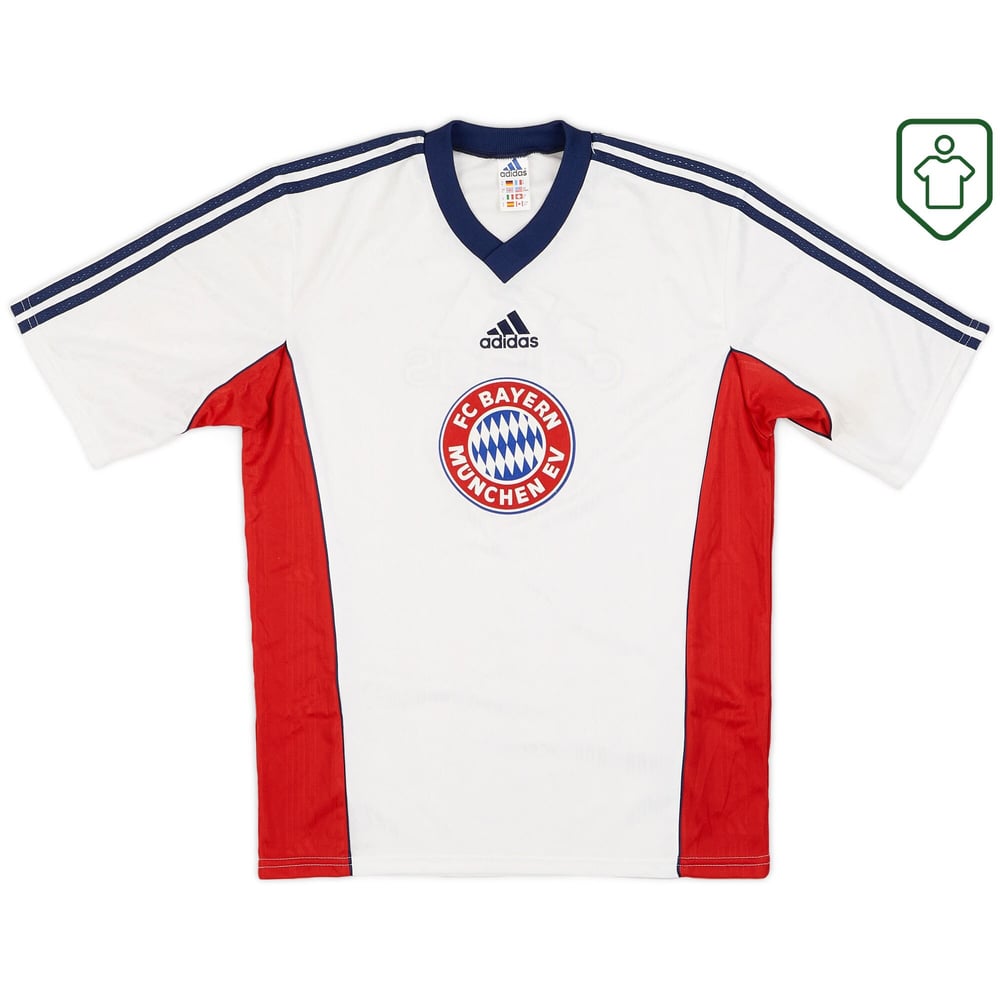 Herren Bayern München 1998/99 Retro-Trikot – Weiß