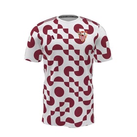 Herren Sevilla FC 2025/26 Drittes Aufwärmtrikot - Rot