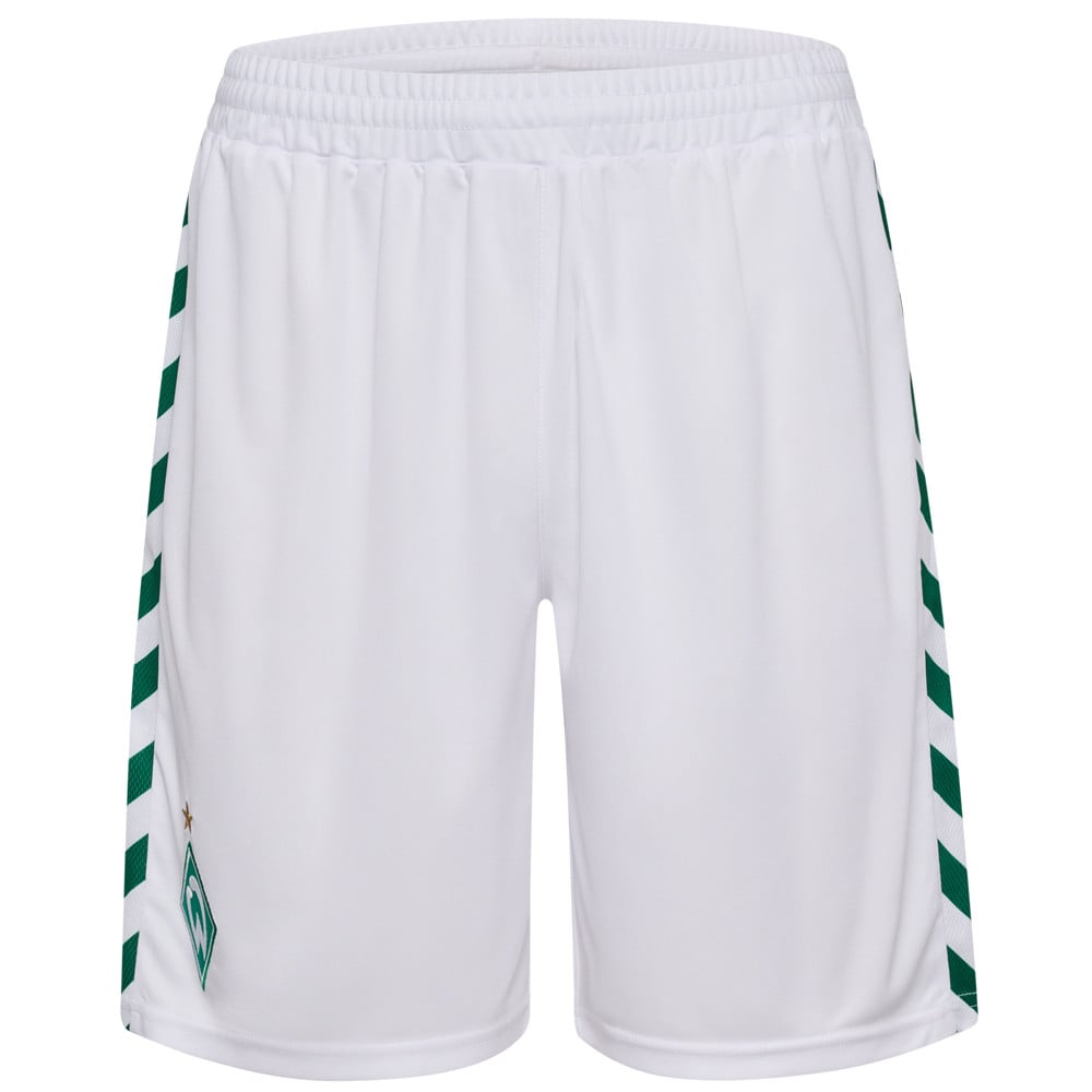 Kinder Werder Bremen 2026/27 Heimshorts - Weiß