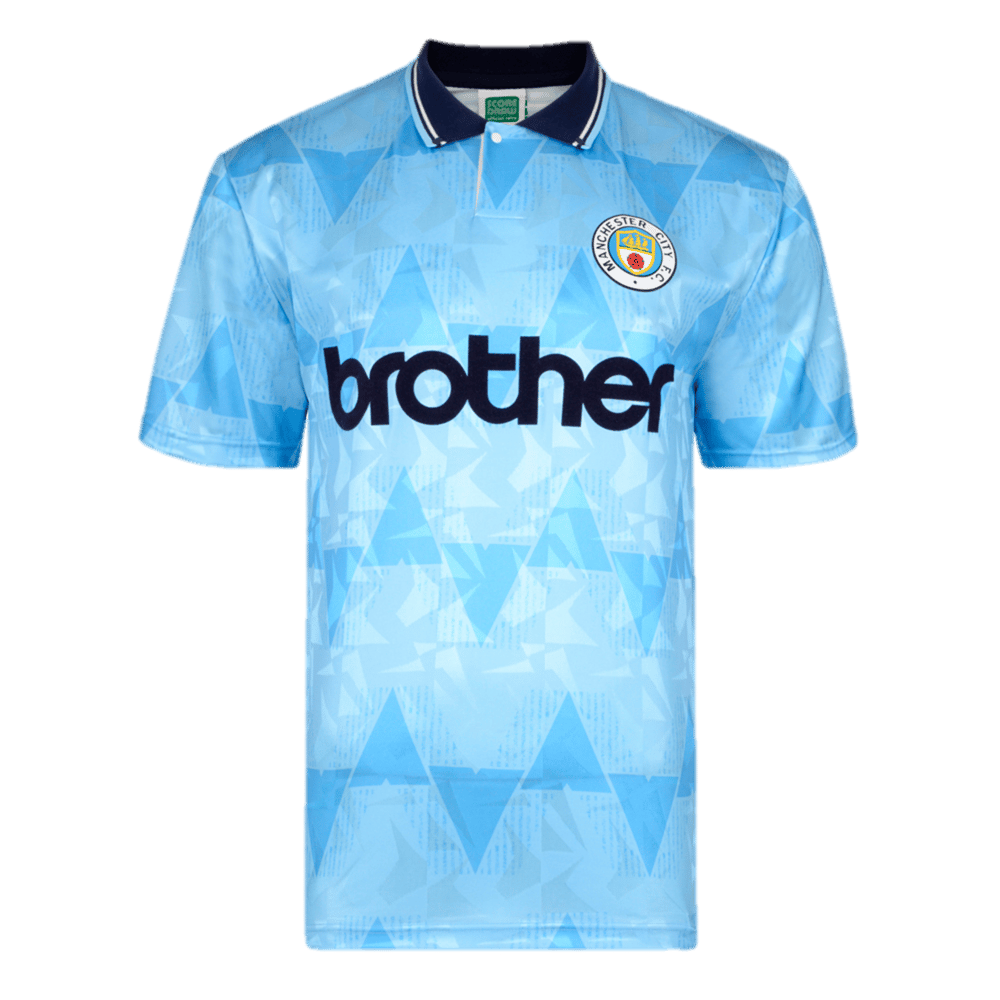 Maillot Rétro Domicile Homme Manchester City 1989