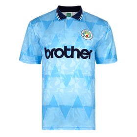 Maillot Rétro Domicile Homme Manchester City 1989