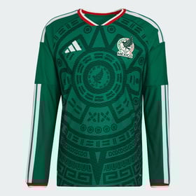 Maillot Homme Mexique 2026 Domicile Officiel Coupe du Monde Manches Longues