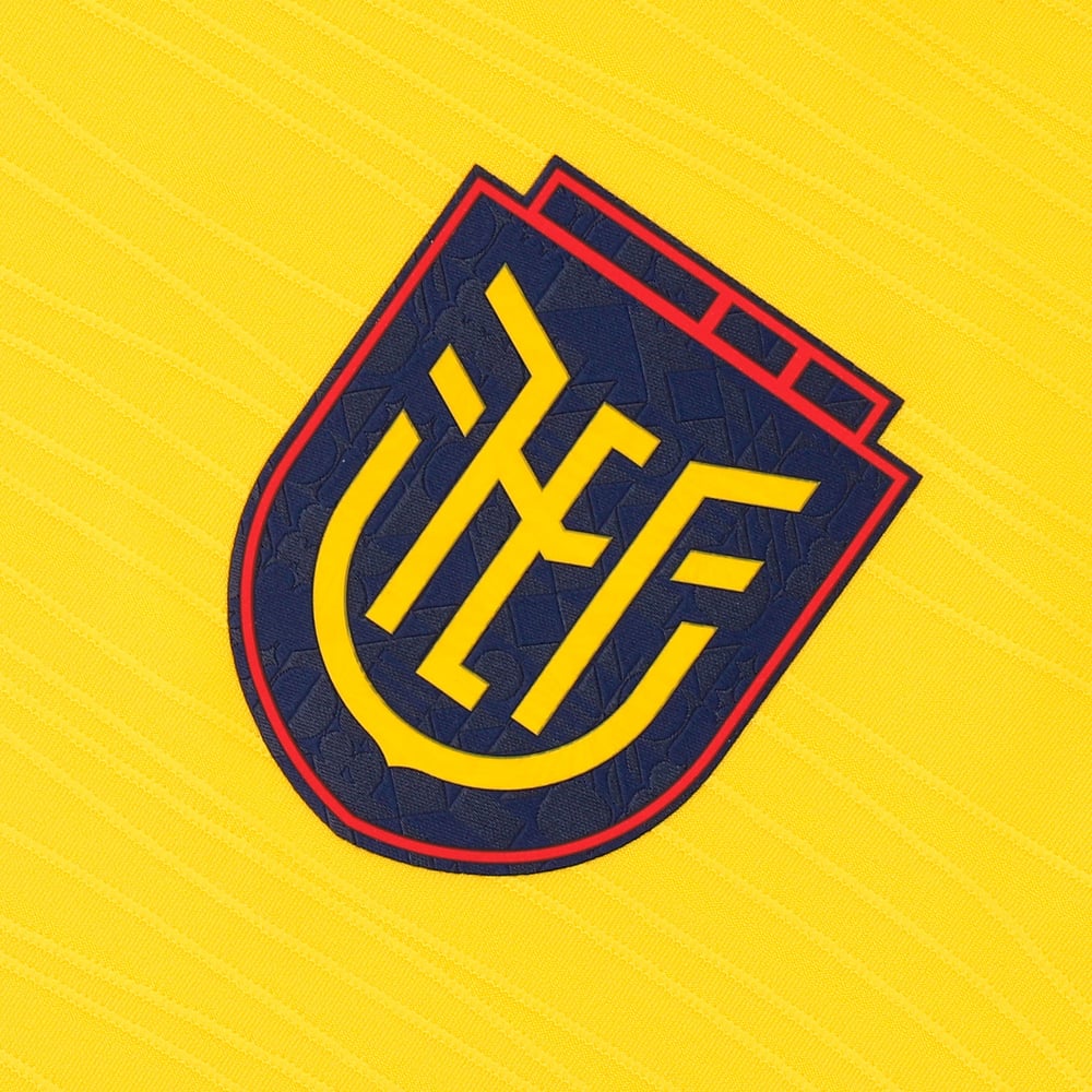 Męska Ecuador 2026 Domowa Koszulka Mistrzostw Świata