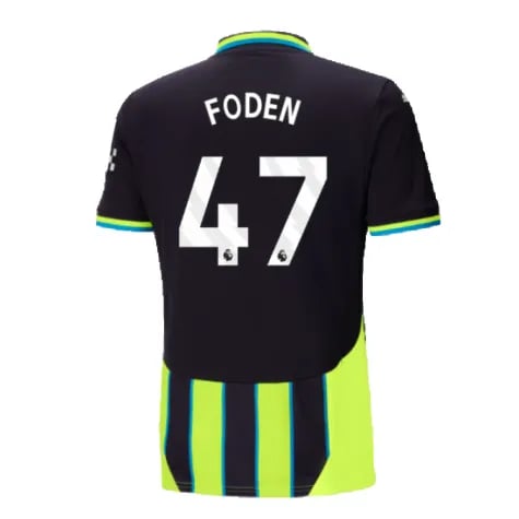 Kinder FODEN Manchester City 2024/25 Auswärtstrikot
