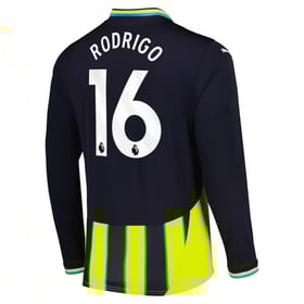 Damen RODRIGO Manchester City 2024/25 Auswärtstrikot Langarm