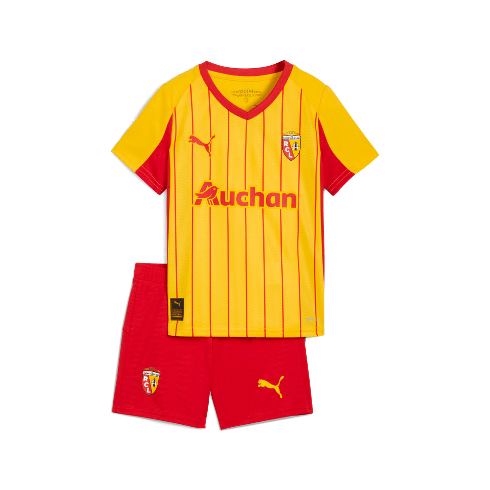 Kinder RC Lens 2025/26 Heimtrikot