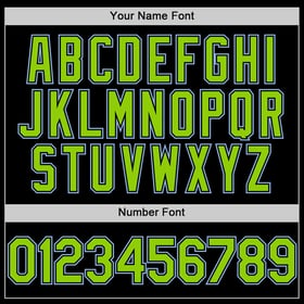 Pinstripe Neon Light Baseball Black Green Blue Custom Jersey Authentic Sleeveless