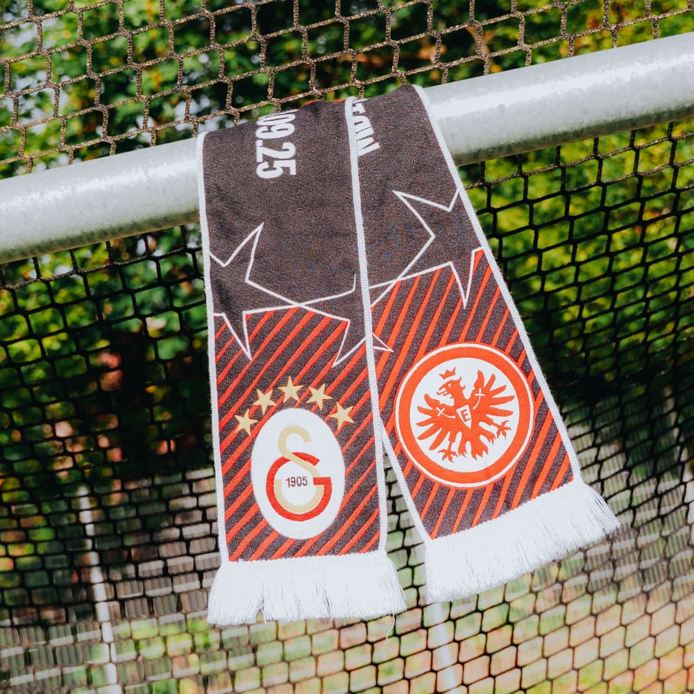 Eintracht Frankfurt x Galatasaray UCL Schal