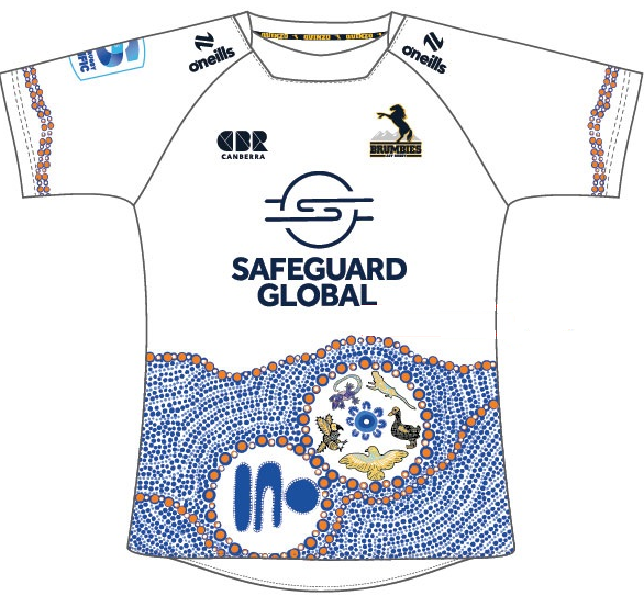 Men's ACT Brumbies 2025 Third Indigenous Shirt