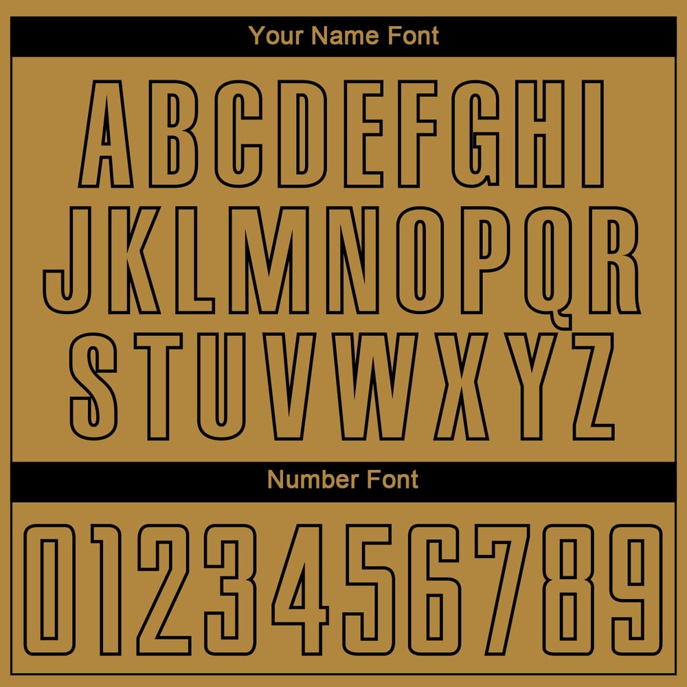 Custom Sublimation Jersey Gold Soccer Black-White Old Uniform