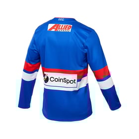 Kid's Western Bulldogs 2025 Home Long Sleeve Guernsey