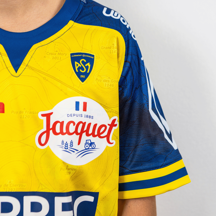 Kid's ASM Clermont 2024/25 Home Shirt