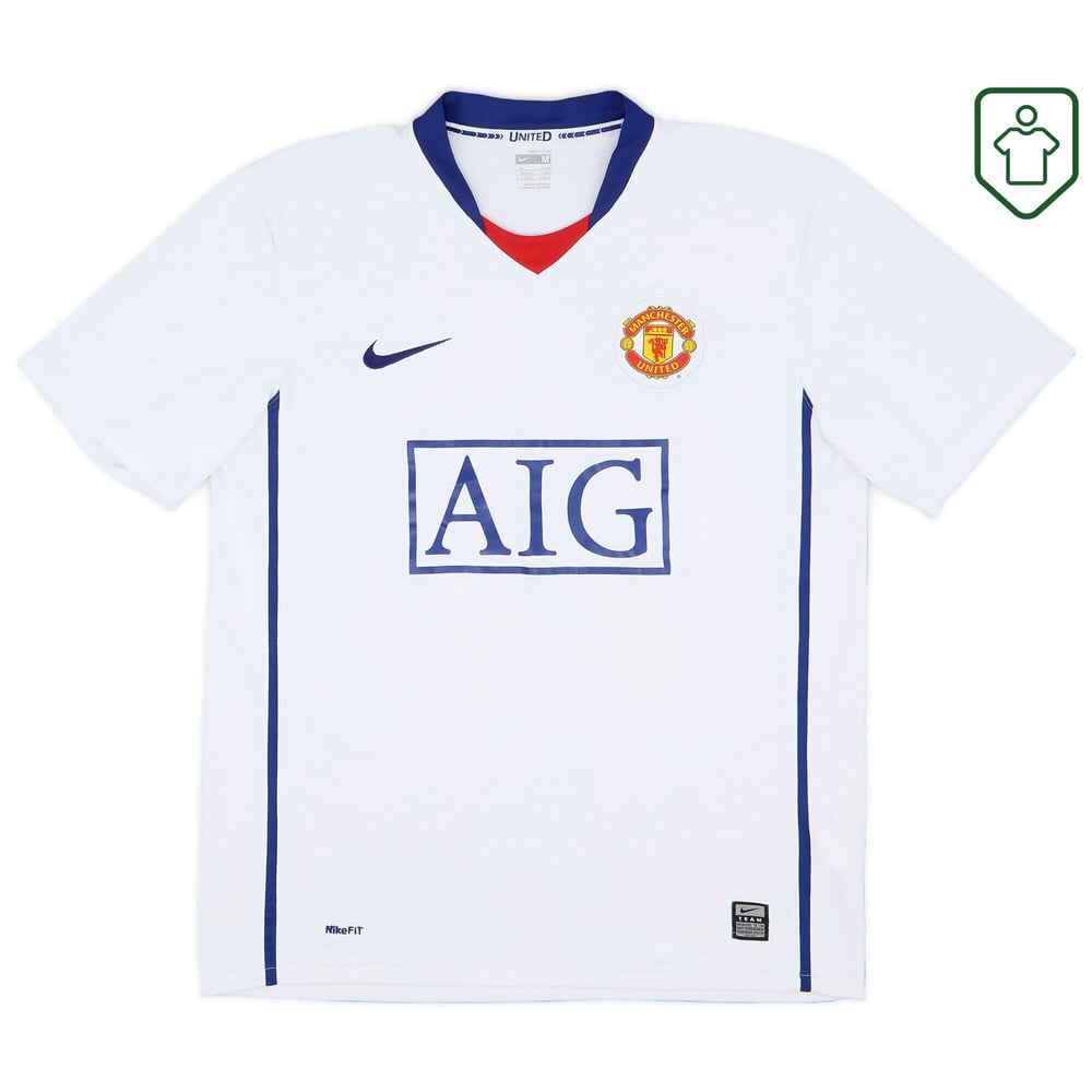 Men's Manchester United 2008/10 Away Retro Shirt Berbatov #9