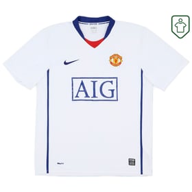 Men's Manchester United 2008/10 Away Retro Shirt Berbatov #9