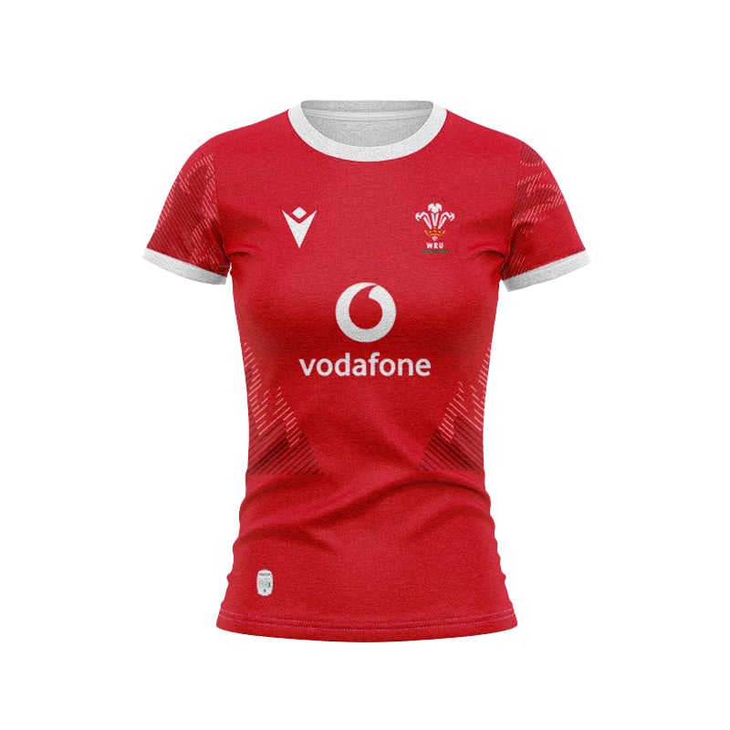 Women's Wales Rugby 2024 Home Shirt