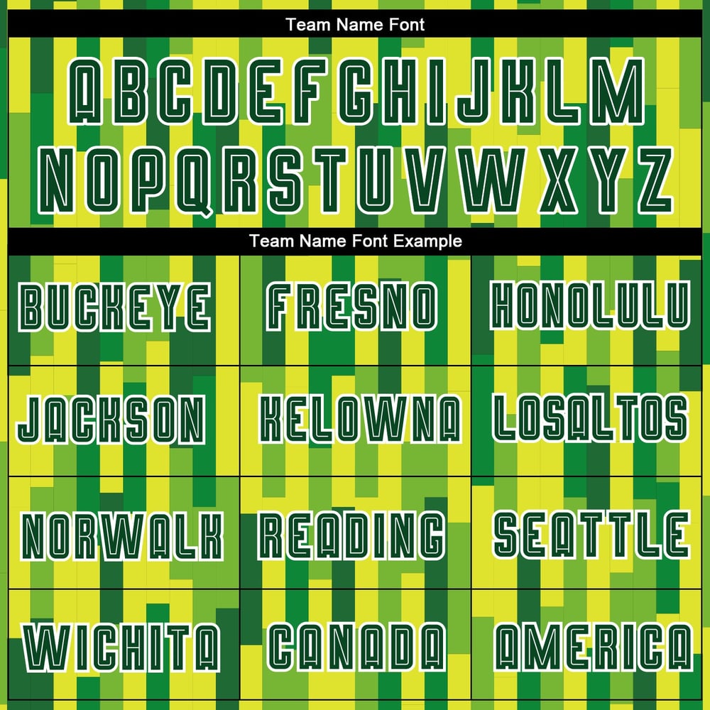 Custom Neon Uniform Jersey Green Sublimation Soccer Green-Gold