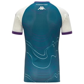 Herren Fiorentina 2025/26 Ausweich-Aufwärmtrikot – Türkis