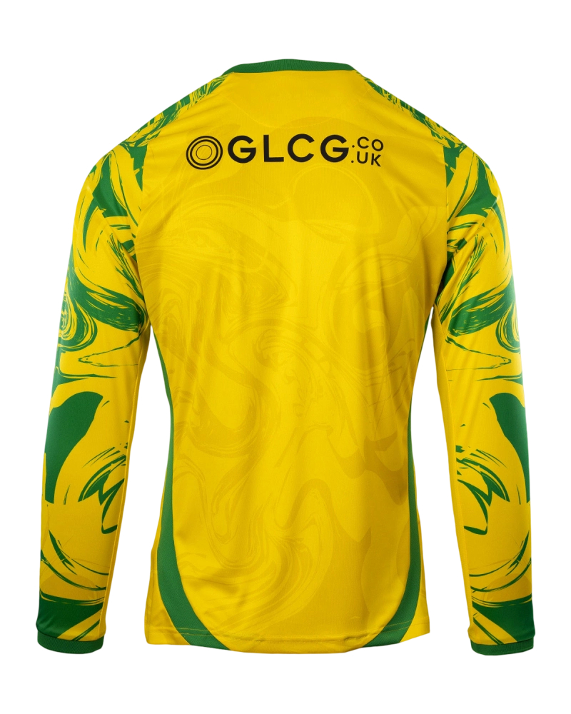 Maglia Home a Maniche Lunghe Norwich City 2026/27 Bambino