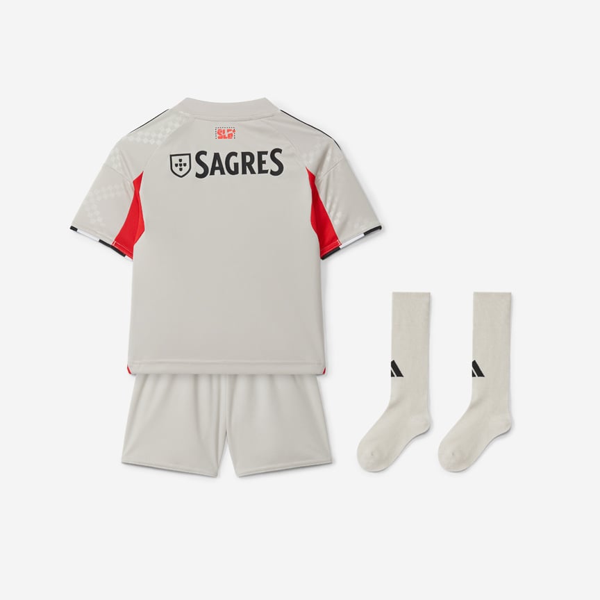 Kinder SL Benfica 2025/26 Auswärtsset